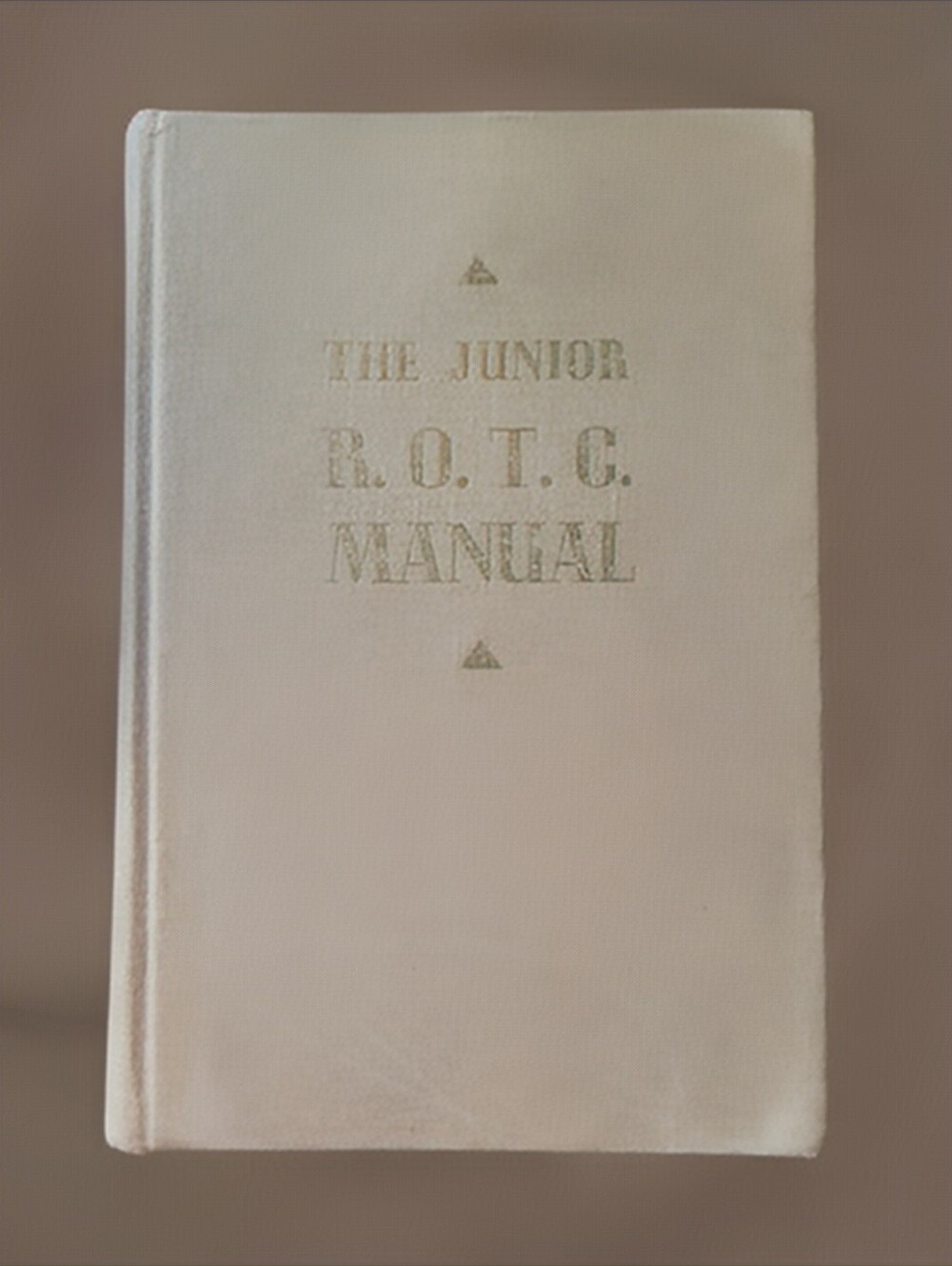 VINTAGE HARDCOVER JUNIOR R.O.T.C. MANUAL (FIRST EDITION, FEBRUARY 1948)